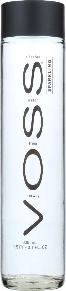 VOSS Artesian Sparkling Water 800 mL, 36 Pack