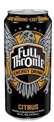 4 set 16 Pack - Full Throttle Energy Drink - Citrus - 16 Ounce