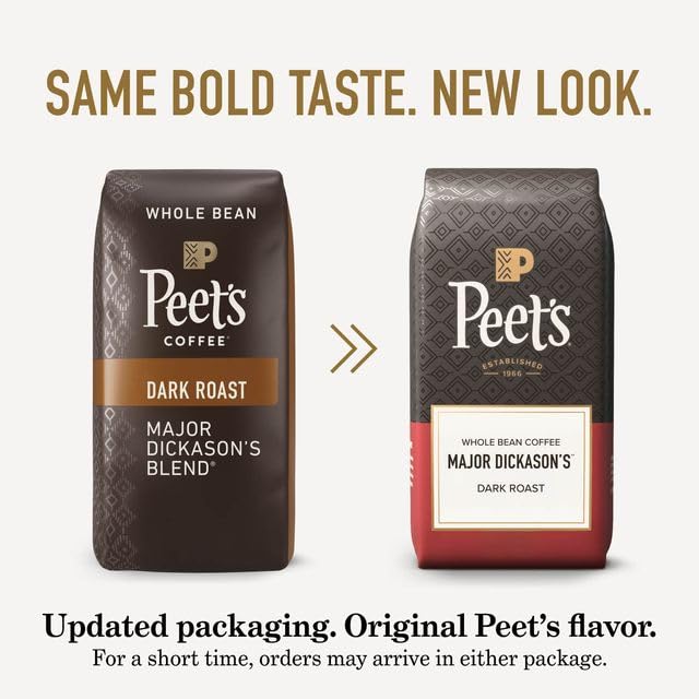Peets Coffee & Tea, Coffee Whole Beans Major Dickasons Blend