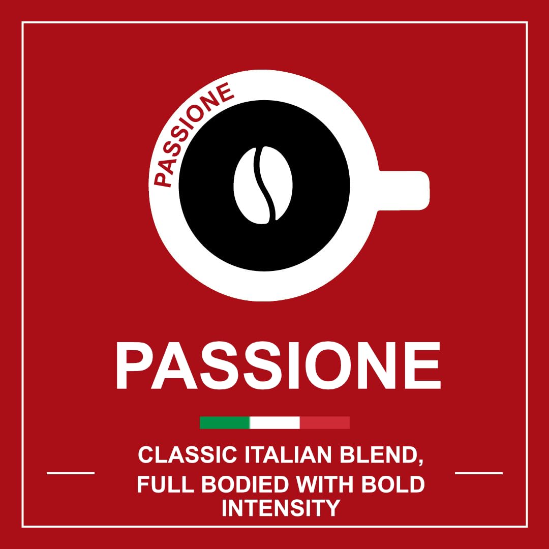 Italian Coffee for Espresso Lovers capsules compatible with Nespresso Original Line machines