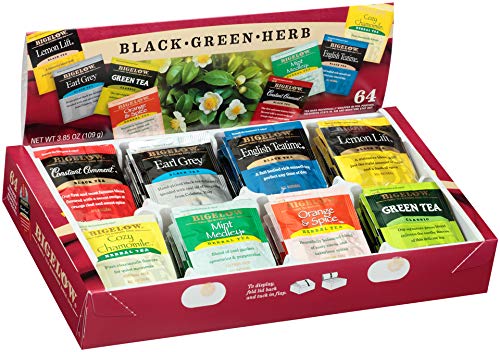 Bigelow Assorted Tea Variety Pack with Mixed Flavors