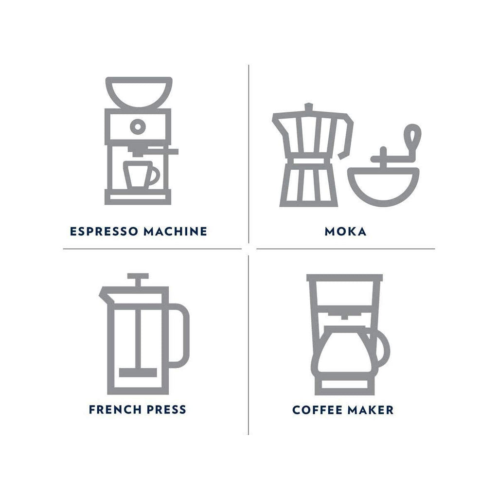 Whole Bean Caffeine Crema e Aroma Packet Espresso