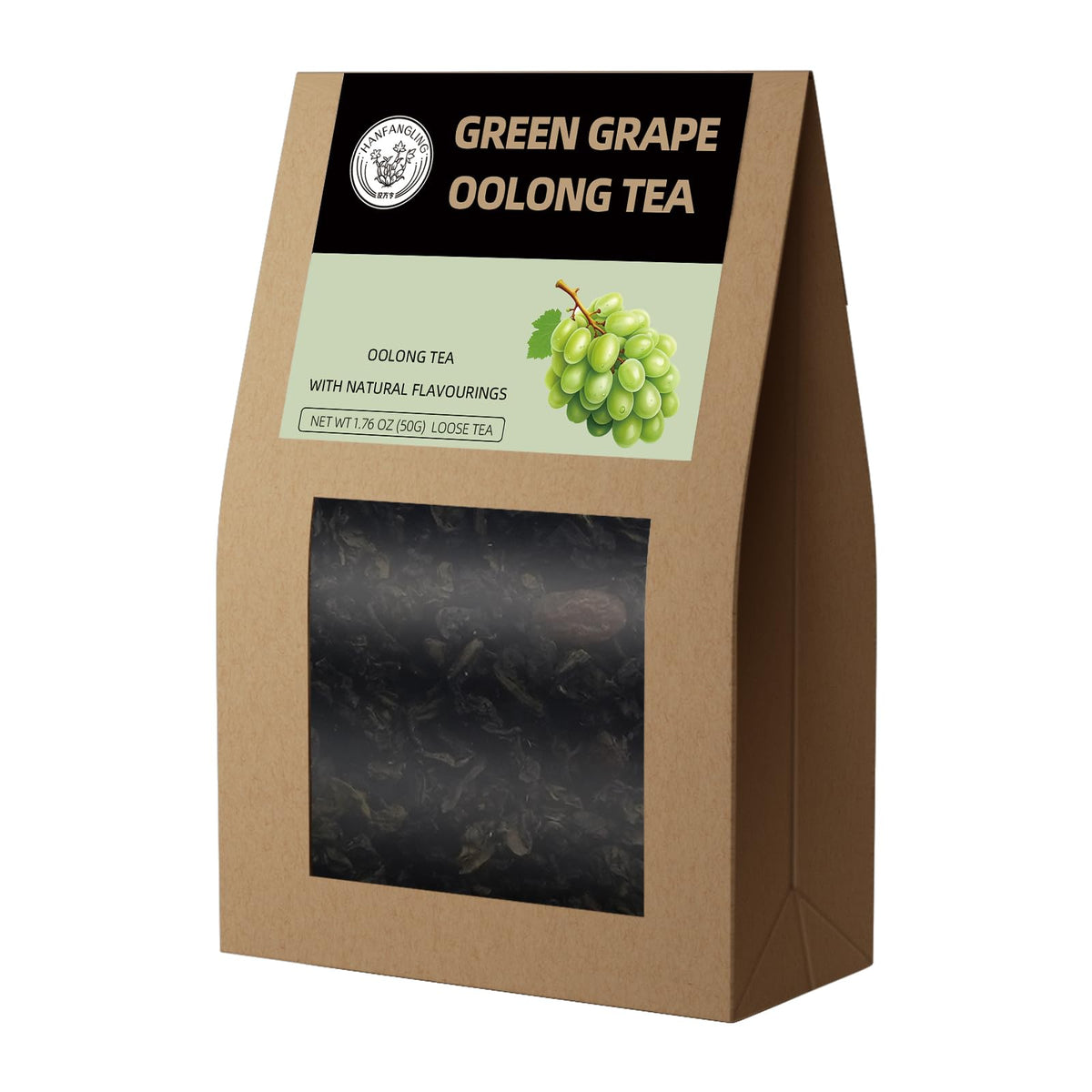 HANFANGLING Oolong Tea 100% Natural Loose Leaf Total 1.76oz