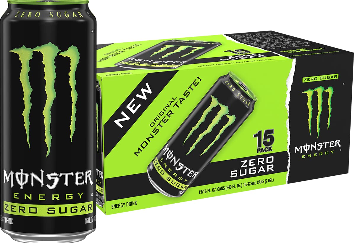 Monster Energy Zero Sugar Strawberry Energy Drink