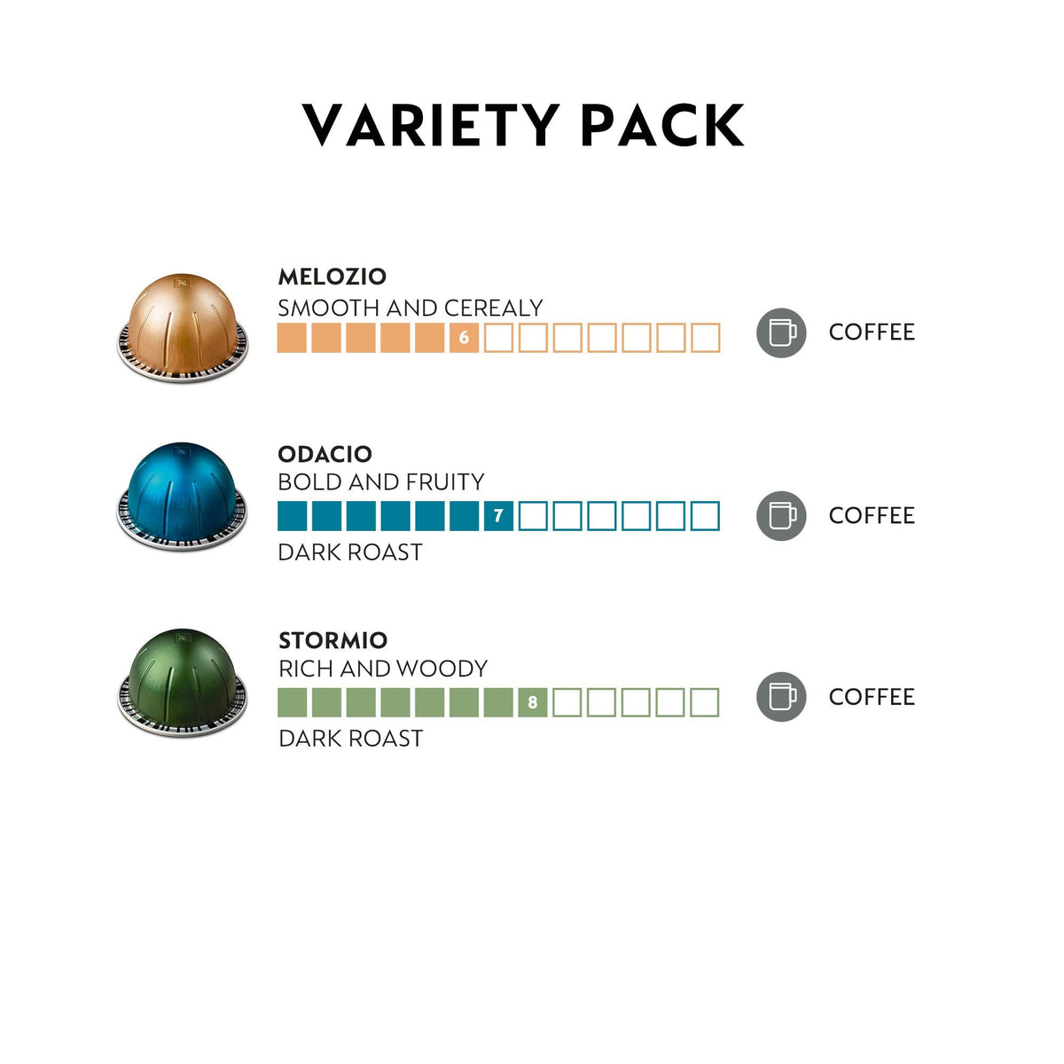 Nespresso Capsules Vertuo