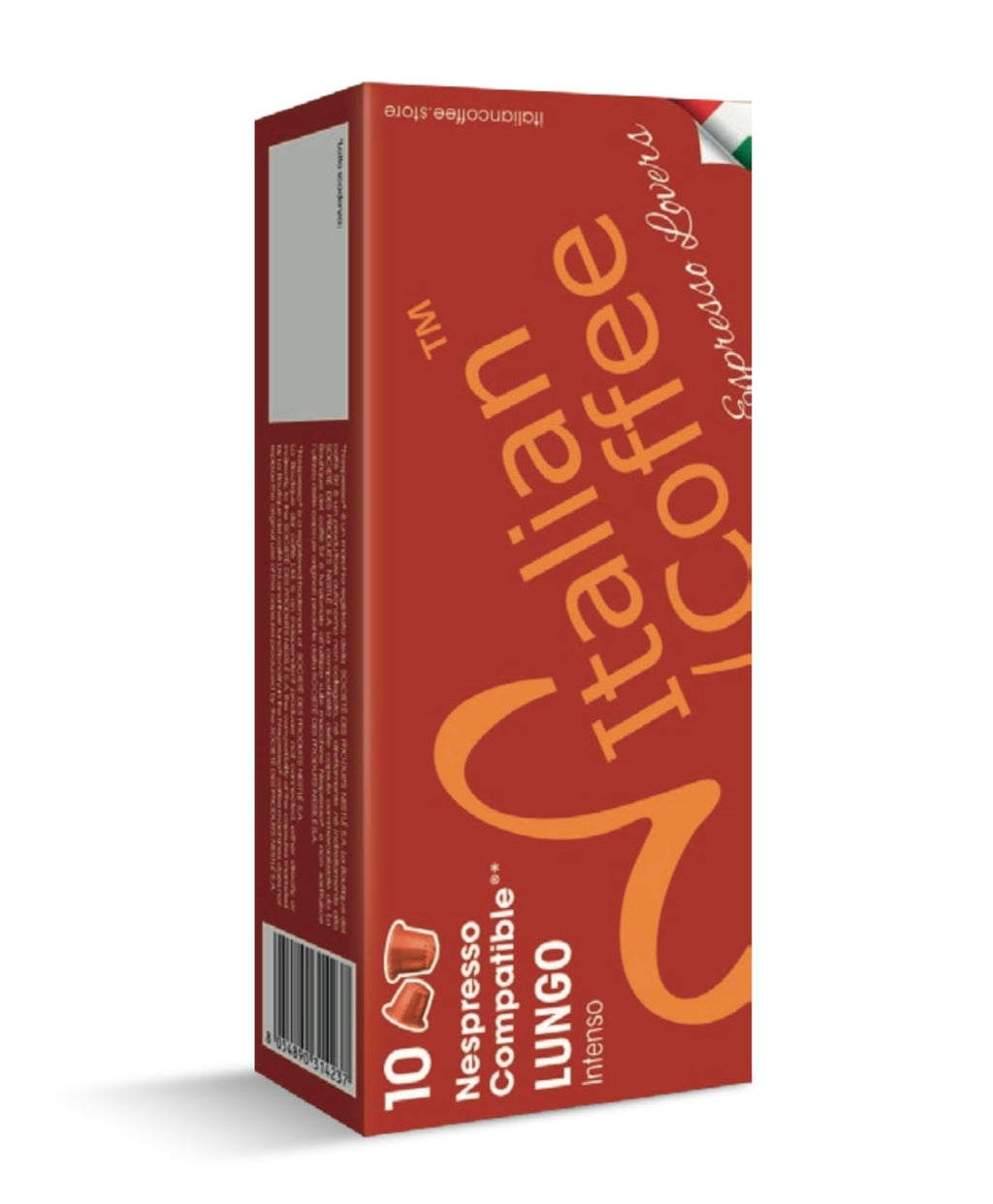 Italian Coffee for Espresso Lovers capsules compatible with Nespresso Original Line machines