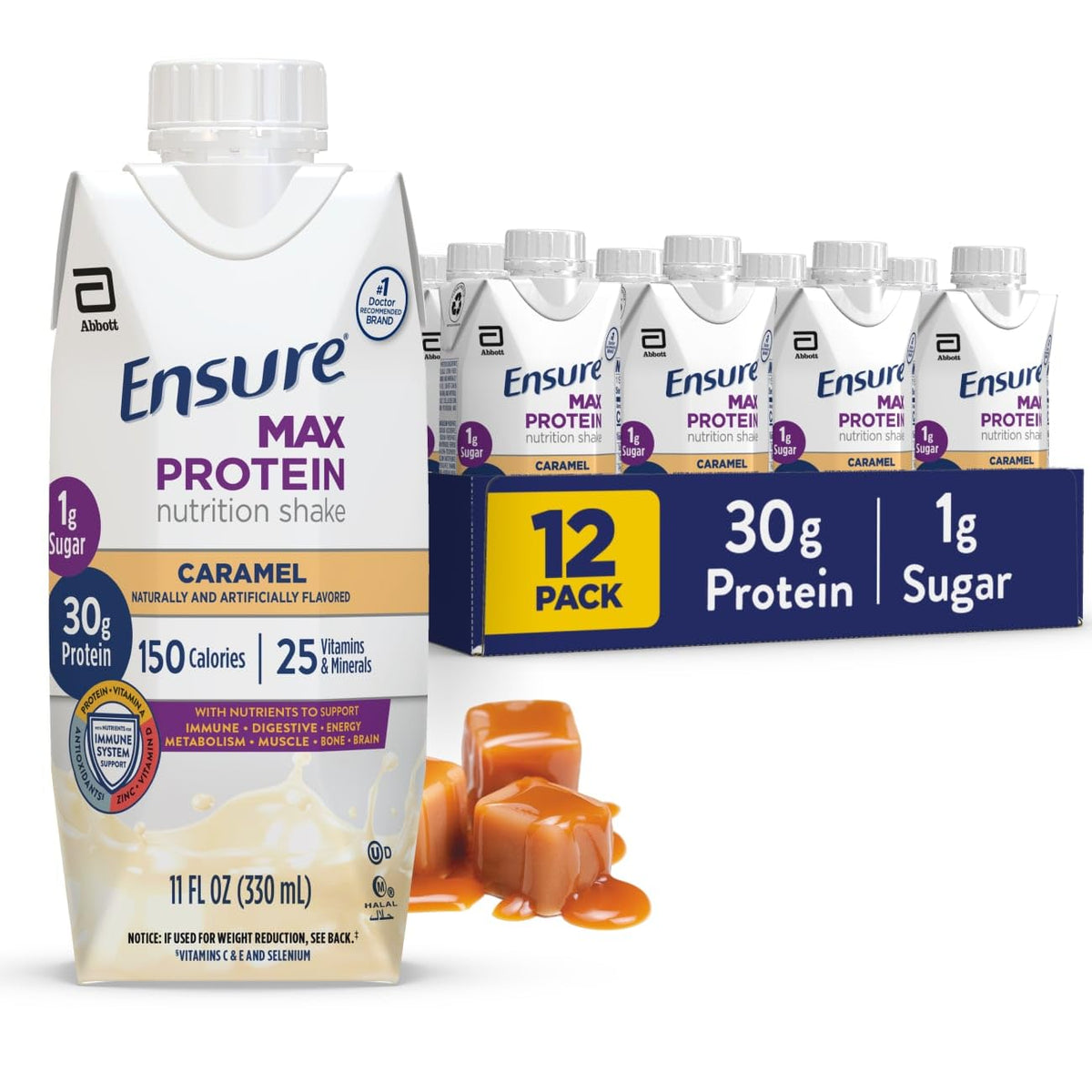 Ensure Max Protein French Vanilla Nutrition Shake 30g Protein