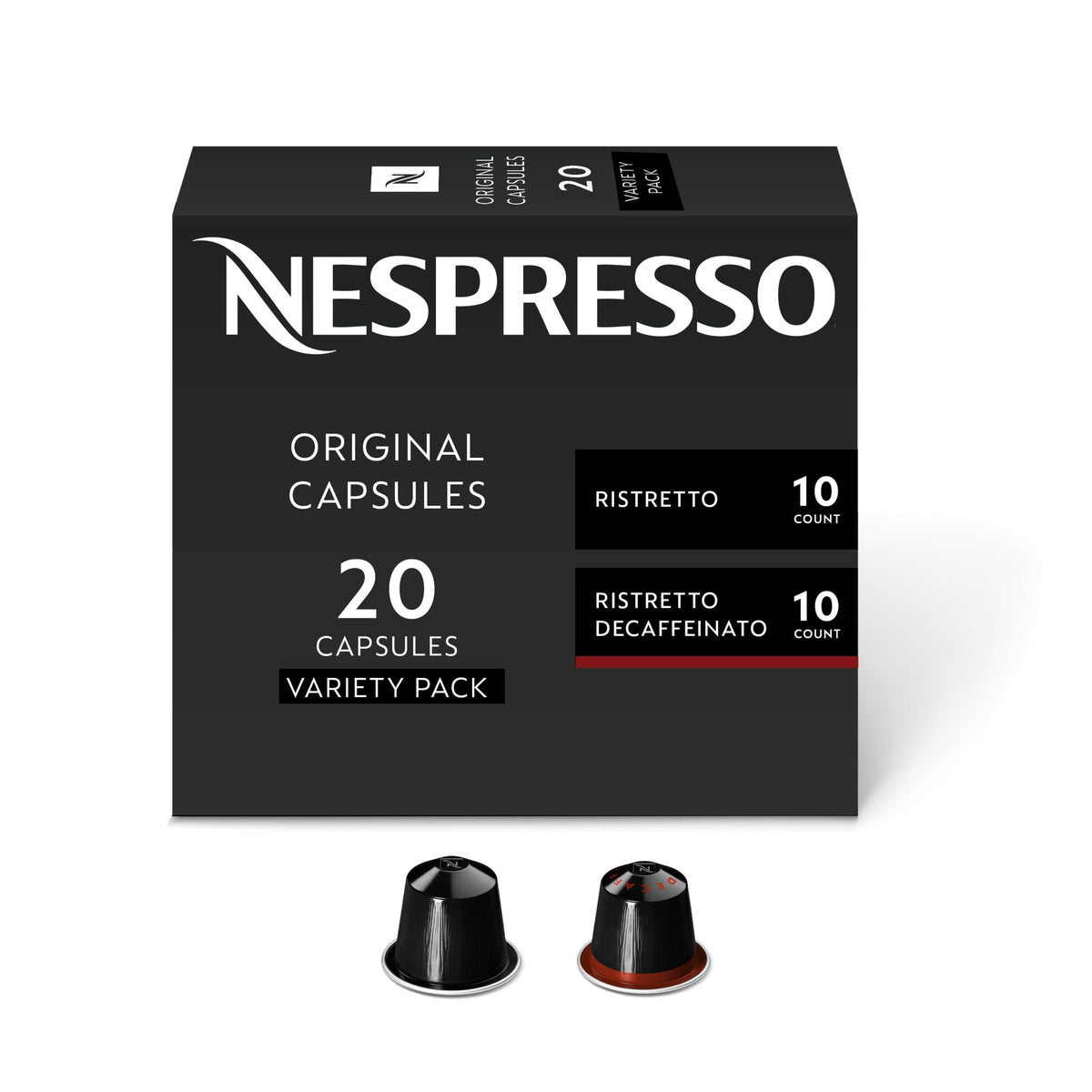 Nespresso Coffee Capsules Variety Pack for Original Machines