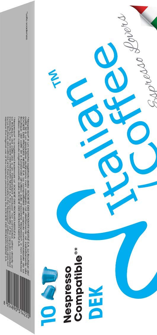 Italian Coffee for Espresso Lovers capsules compatible with Nespresso Original Line machines