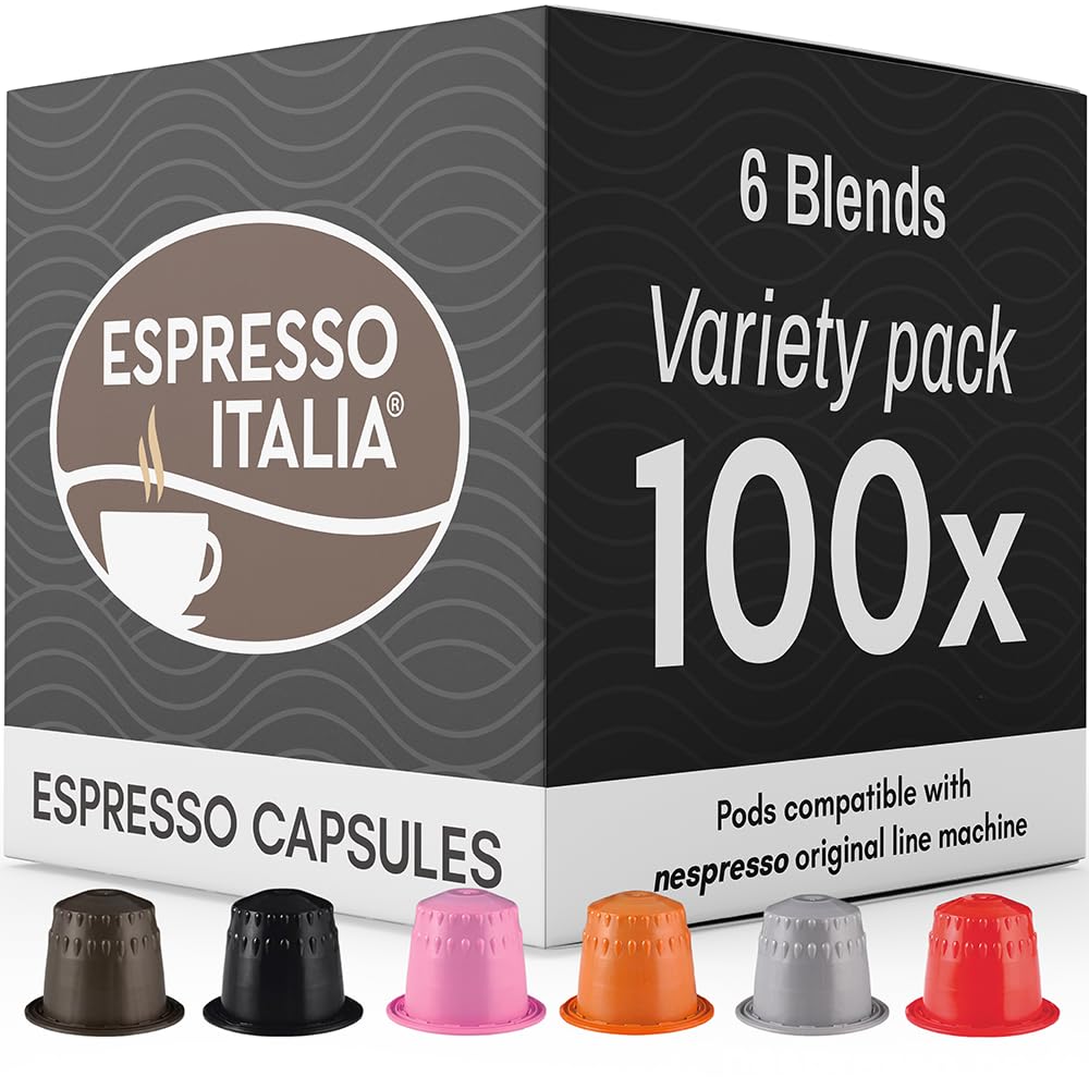 Espresso Italia Coffee Pods for Nespresso Original Machines