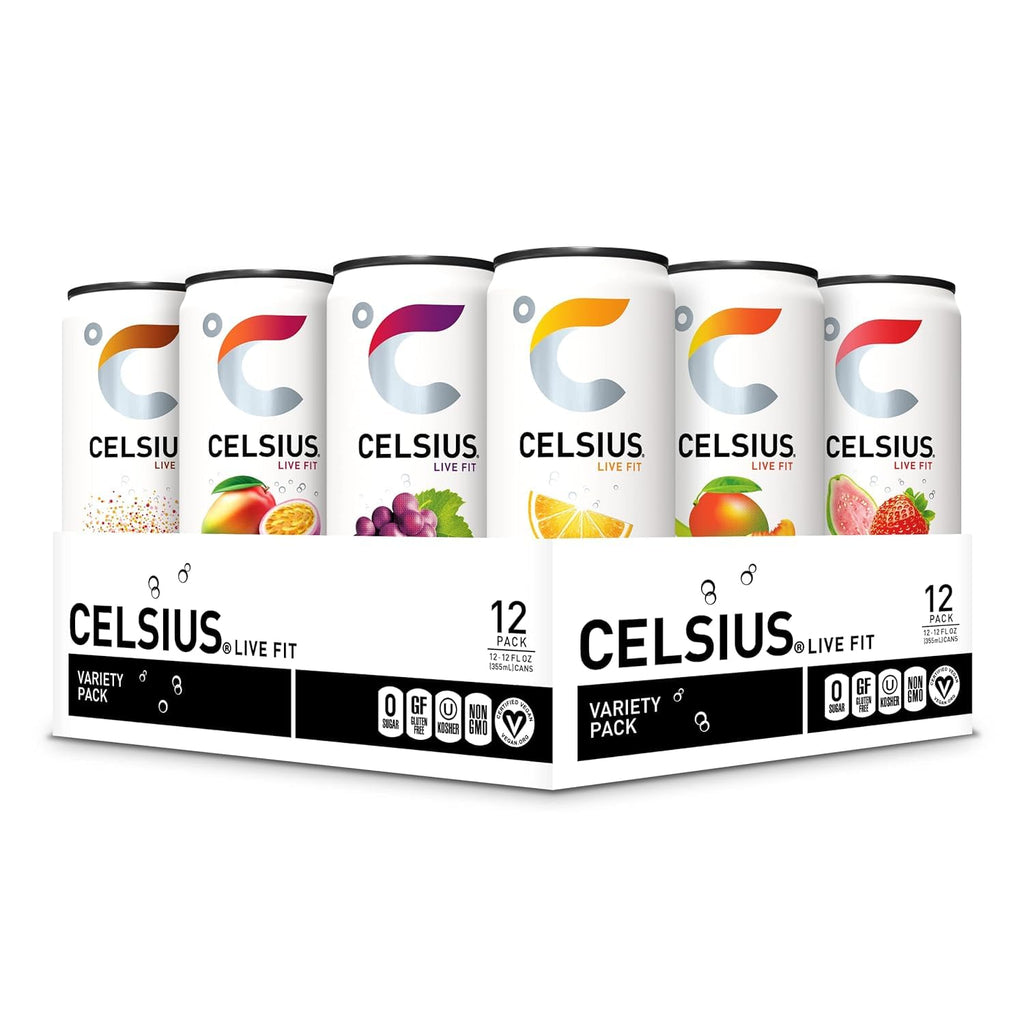 CELSIUS Sugar Free Energy Drink, 12 Fl Oz (Pack of 12)