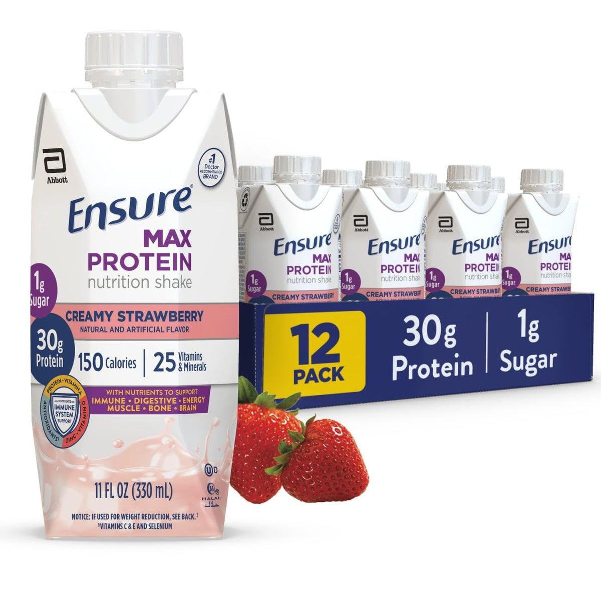Ensure Max Protein French Vanilla Nutrition Shake 30g Protein