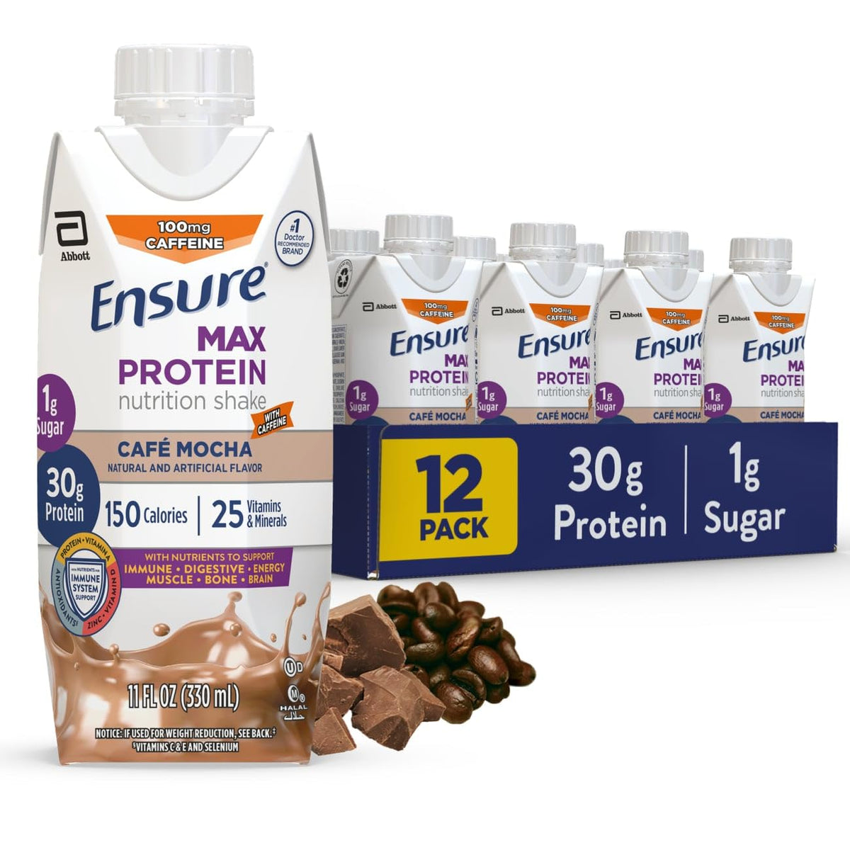 Ensure Max Protein French Vanilla Nutrition Shake 30g Protein