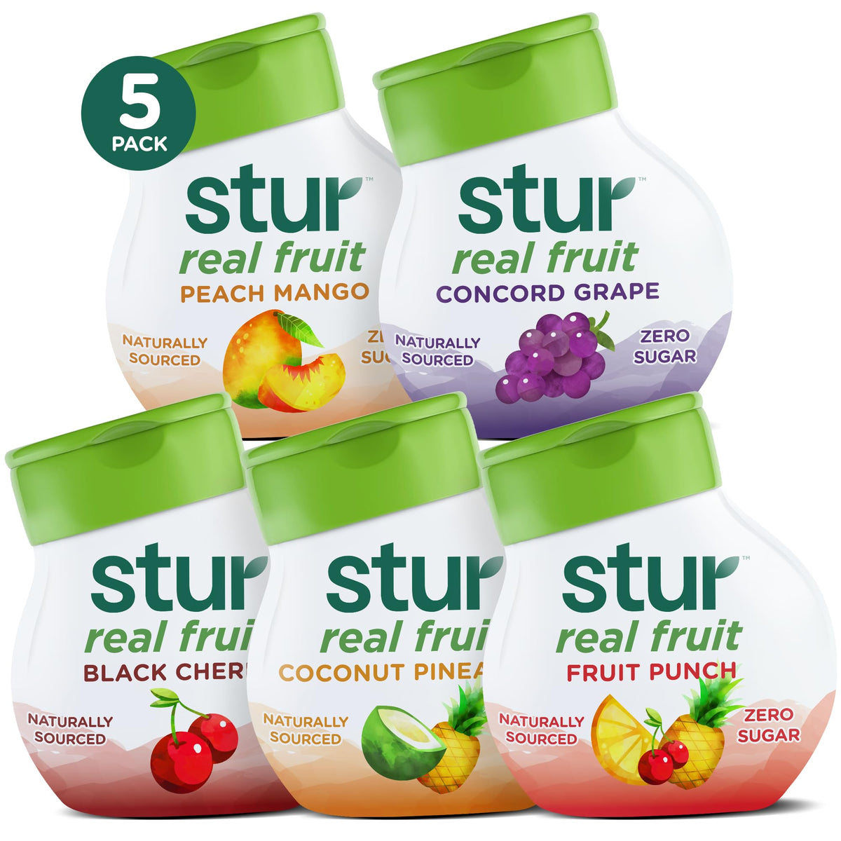 Stur Liquid Water Enhancer Variety Pack with Natural Flavors