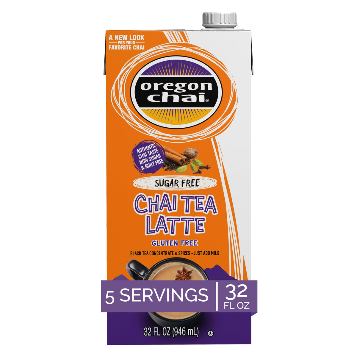 Oregon Chai Original Chai Tea Latte Concentrate