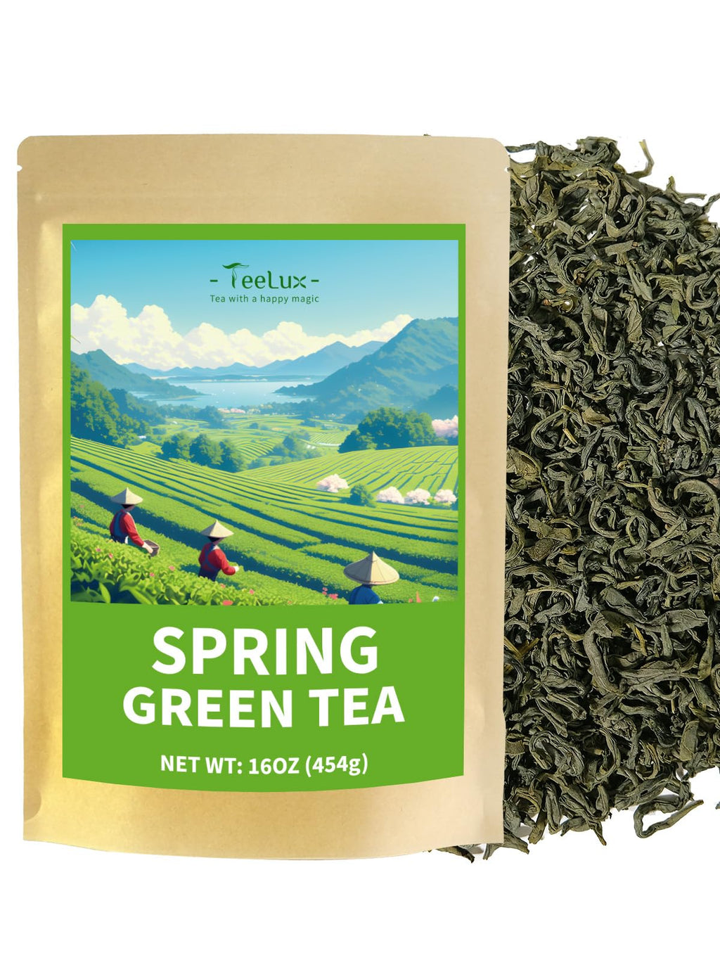 TeeLux Green Tea Loose Leaf