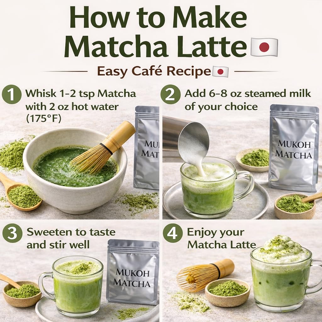 Japanese Culinary Matcha Powder – Bulk Matcha for Latte, Smoothies & Baking – Smooth Flavor, Low Bitterness – Product of Yame Japan – 1kg / 20kg Bag