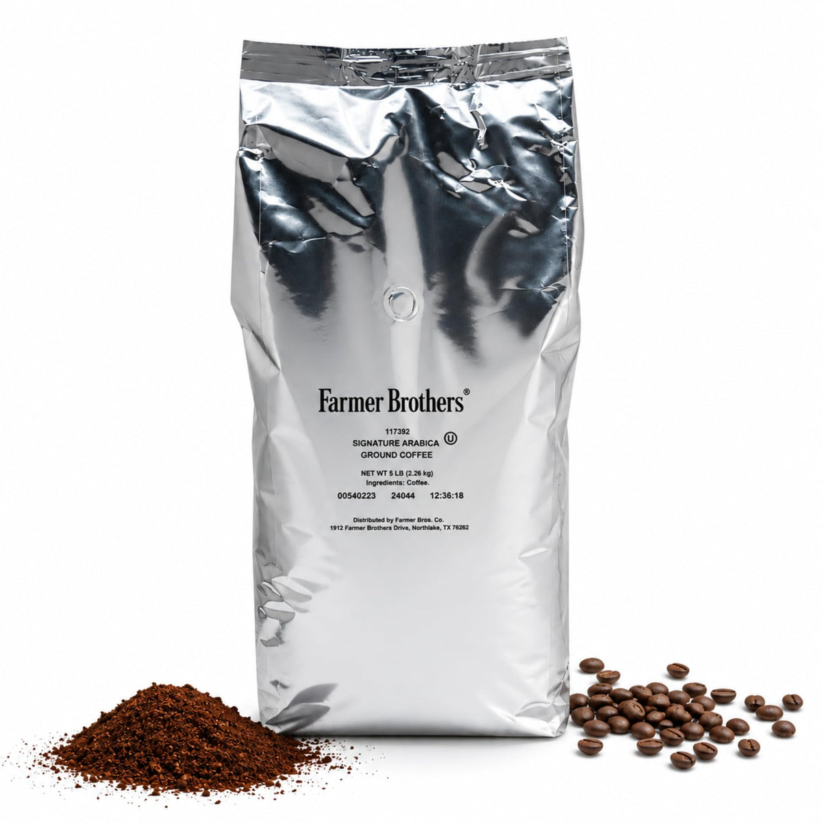 Farmer Brothers Breakfast Blend Ground Coffee, 5 lb Bag