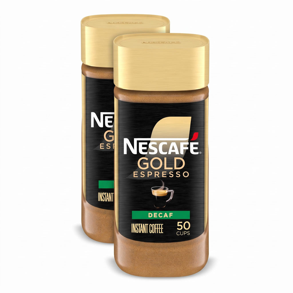 NESCAFÉ Gold Decaf Espresso Instant Coffee, 3.17 oz