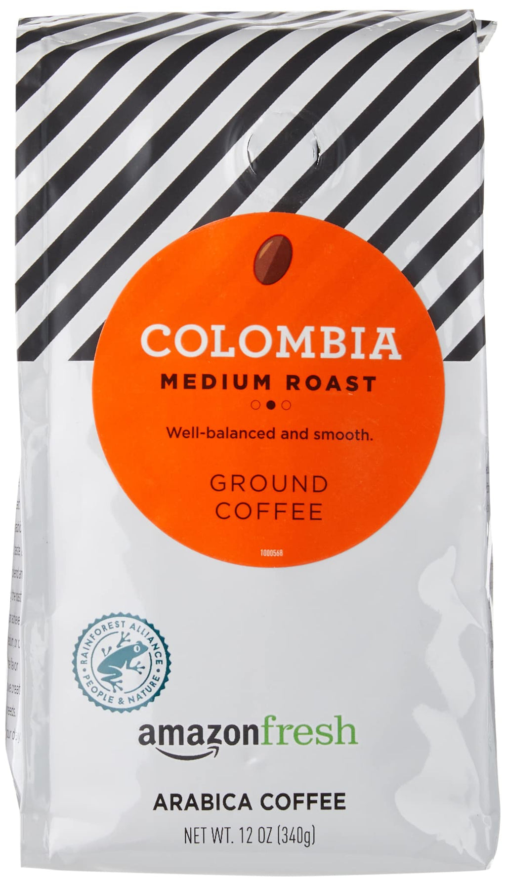 Amazon Fresh Ground Coffee, Medium Roast