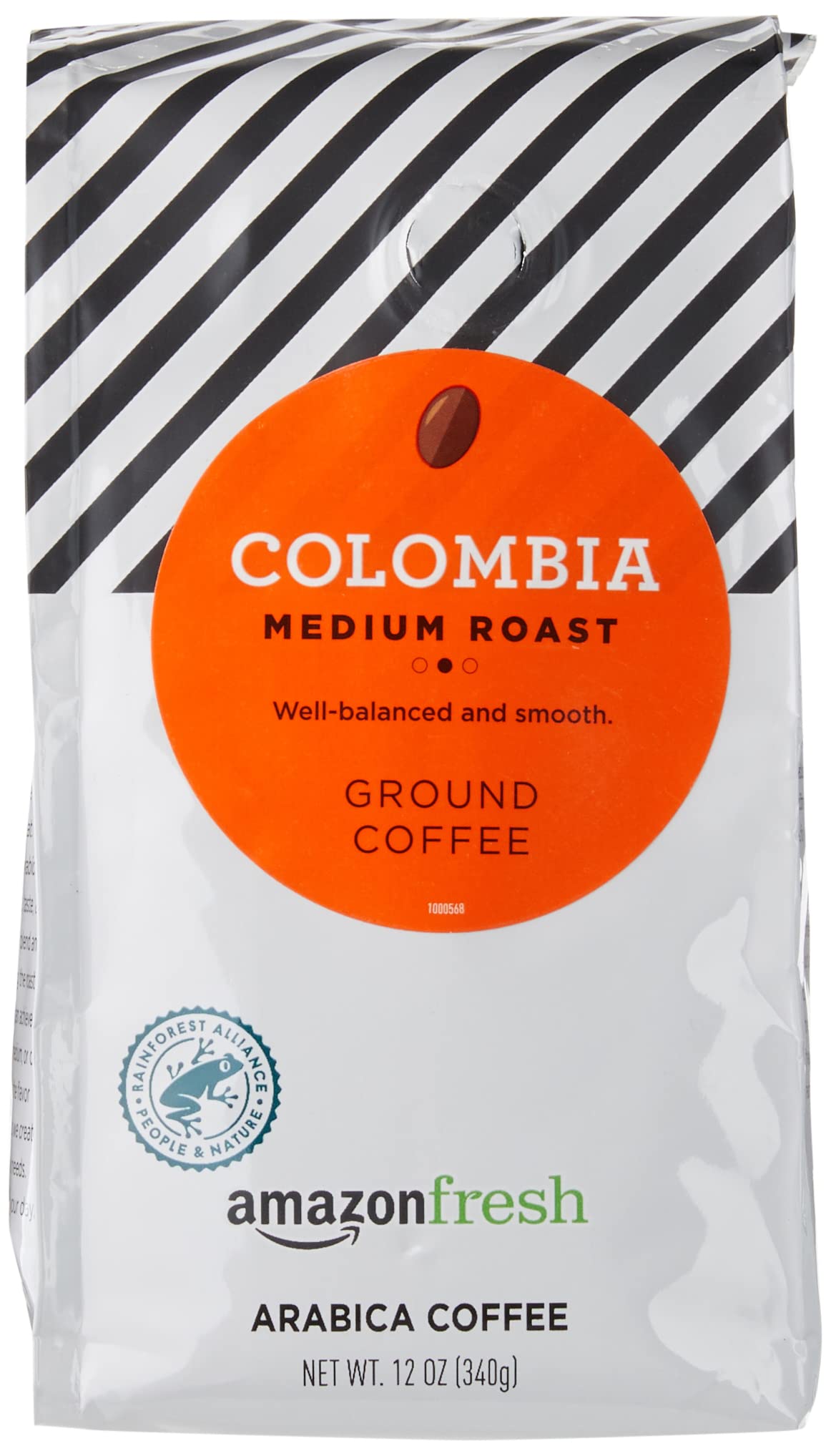 Amazon Fresh Ground Coffee, Medium Roast