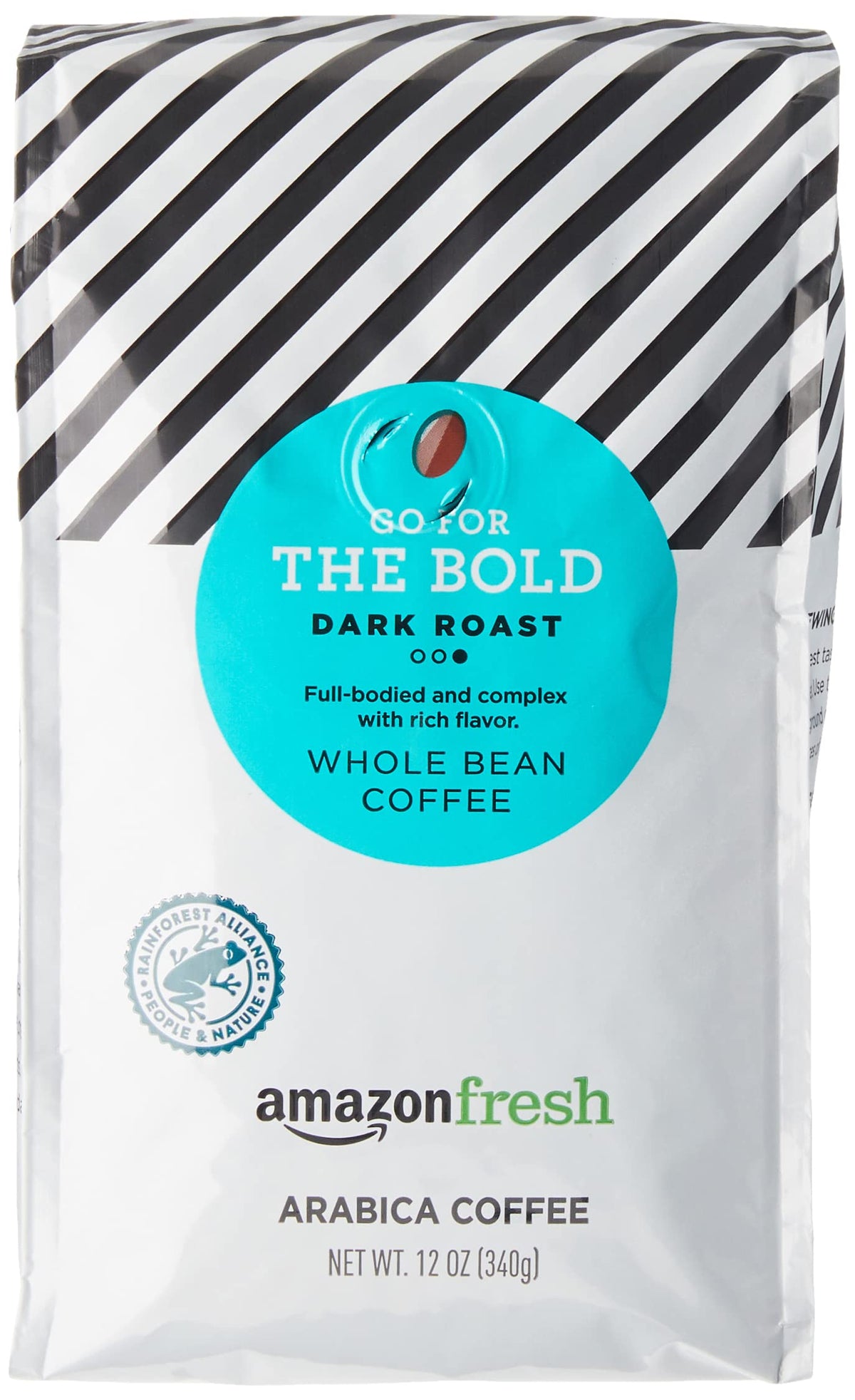 Amazon Fresh Whole Bean Coffee, Medium Roast Blend