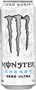 Monster Energy Zero Ultra, Sugar Free Energy Drink, 16 Ounce