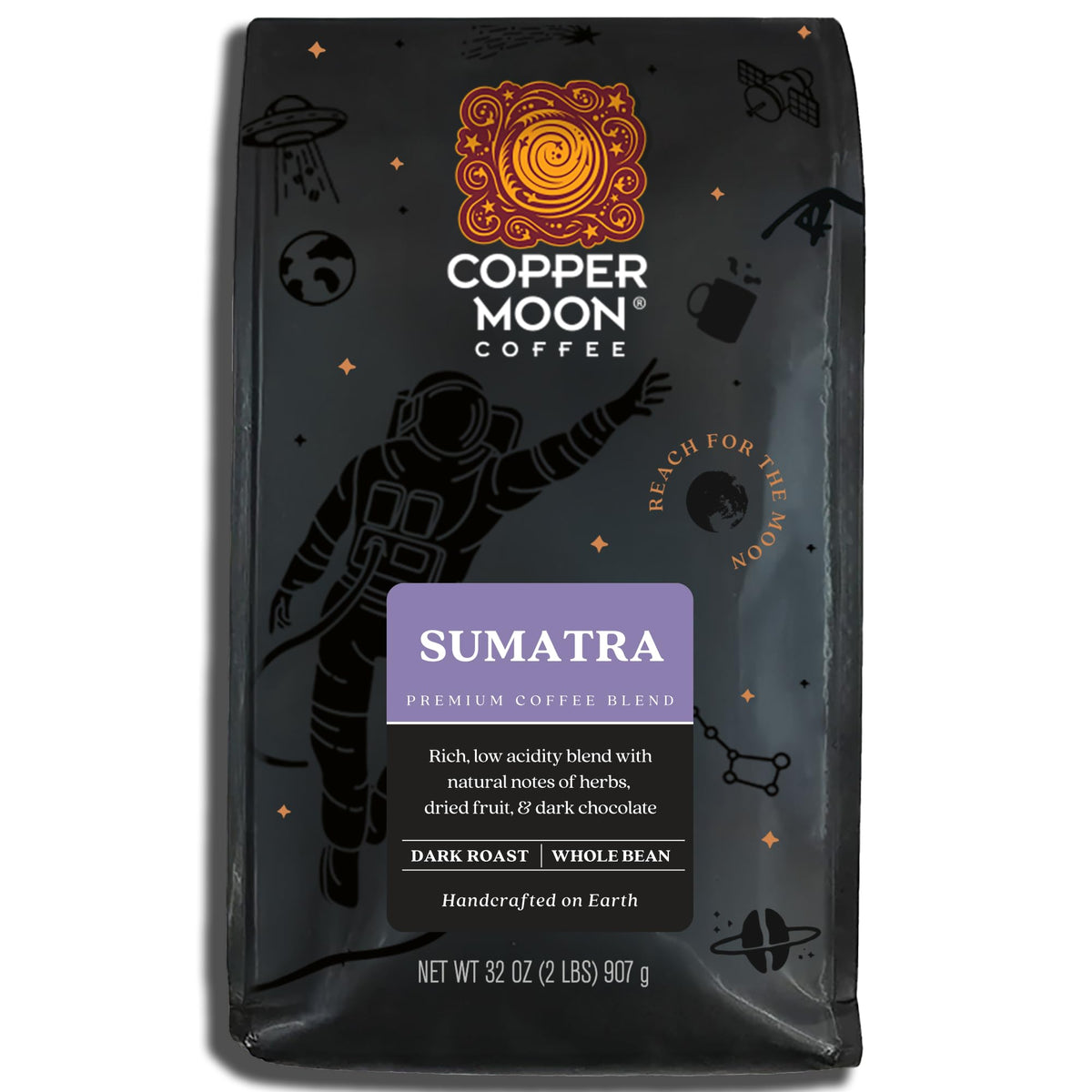 Copper Moon Dark Roast Whole Bean Coffee 1