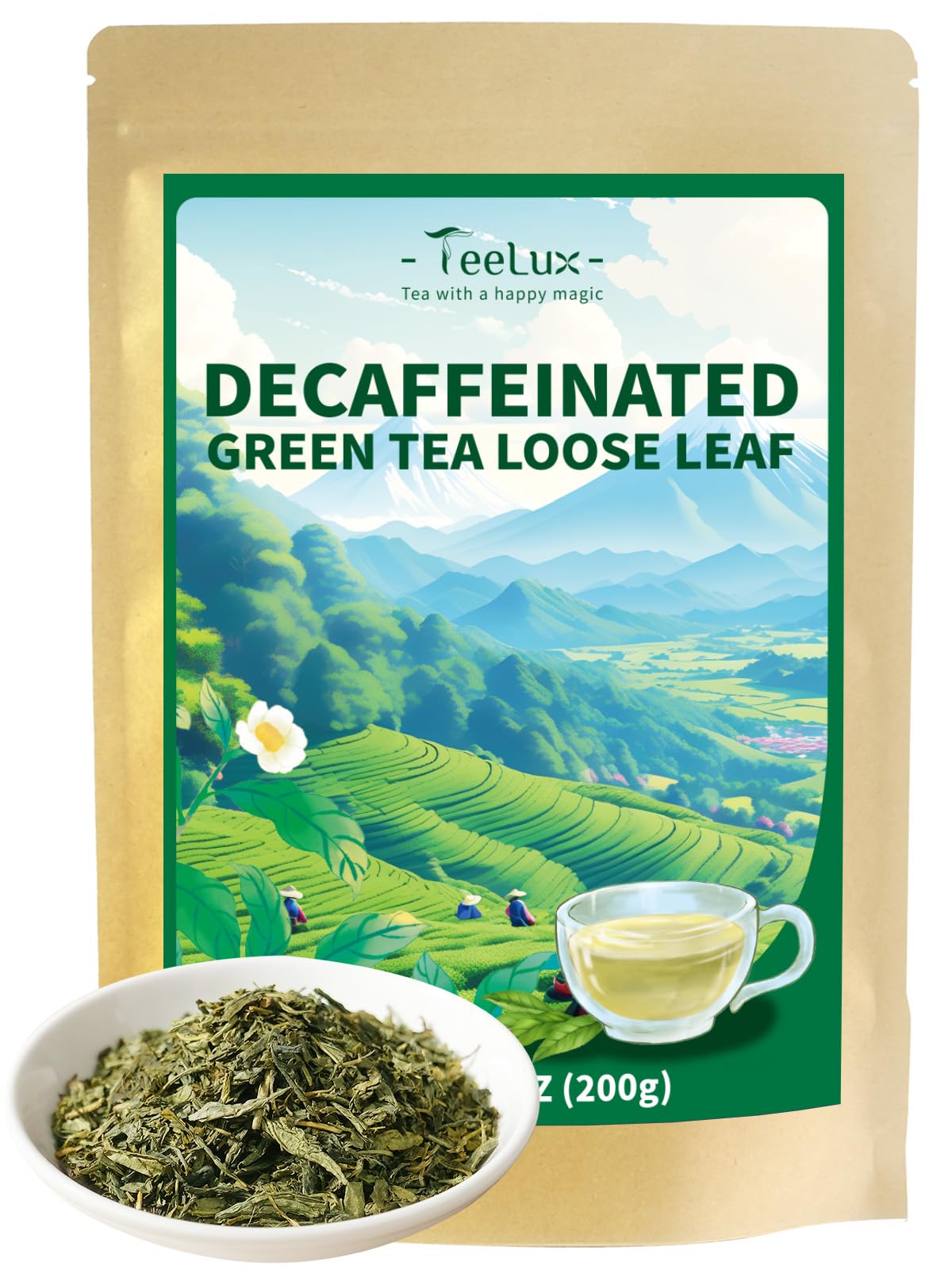 TeeLux Green Tea Loose Leaf