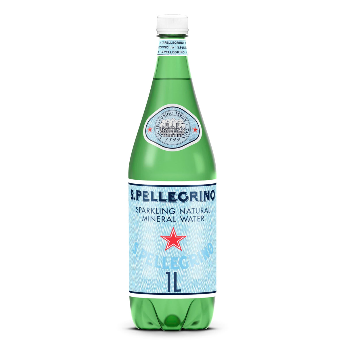 S.Pellegrino Sparkling Natural Mineral Water 16.9 oz, 12 Pack