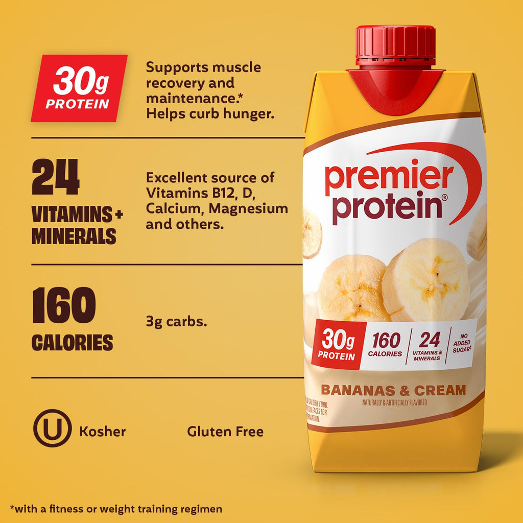Premier Protein Shake 30g Protein, 1g Sugar, 24 Vitamins & Minerals