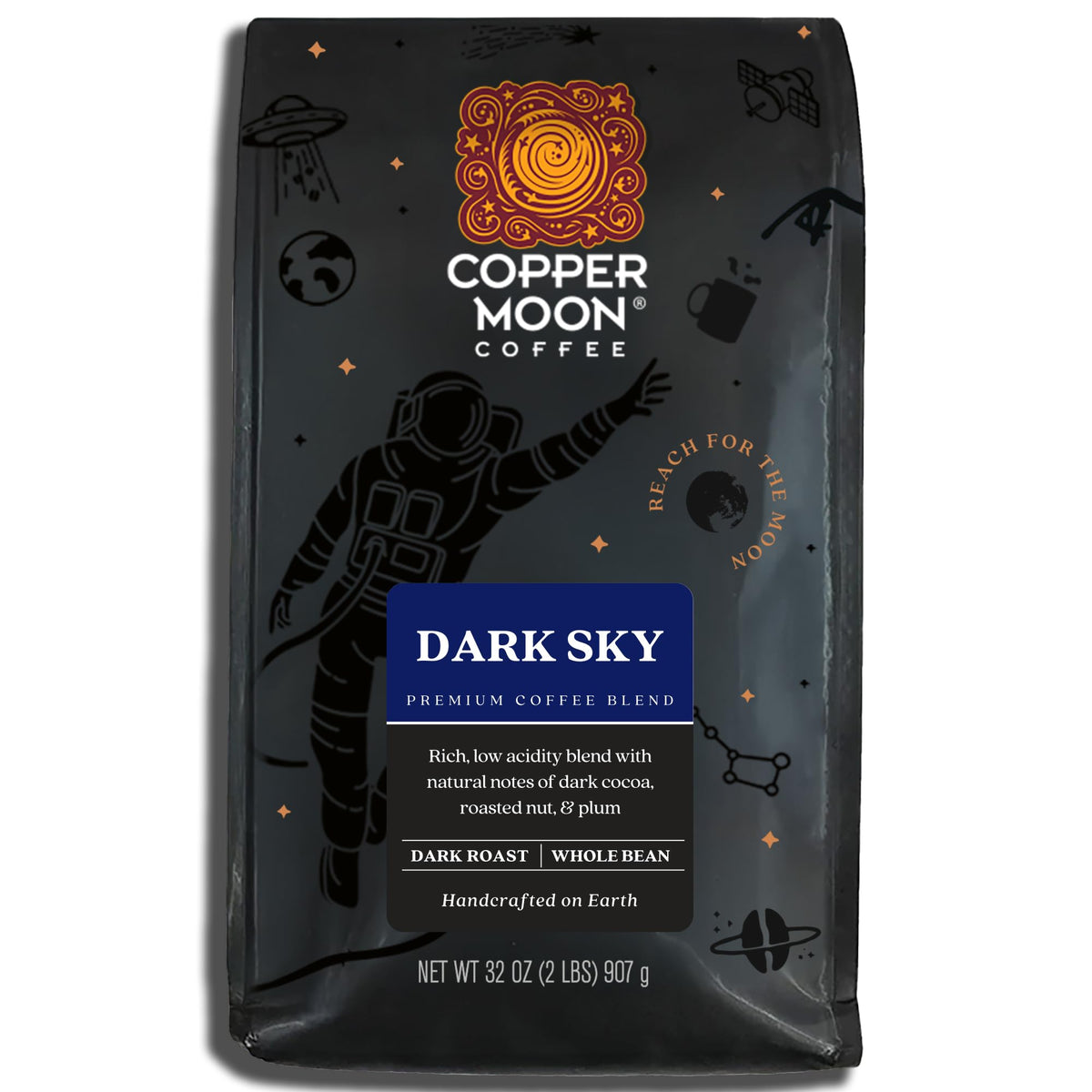 Copper Moon Dark Roast Whole Bean Coffee 1