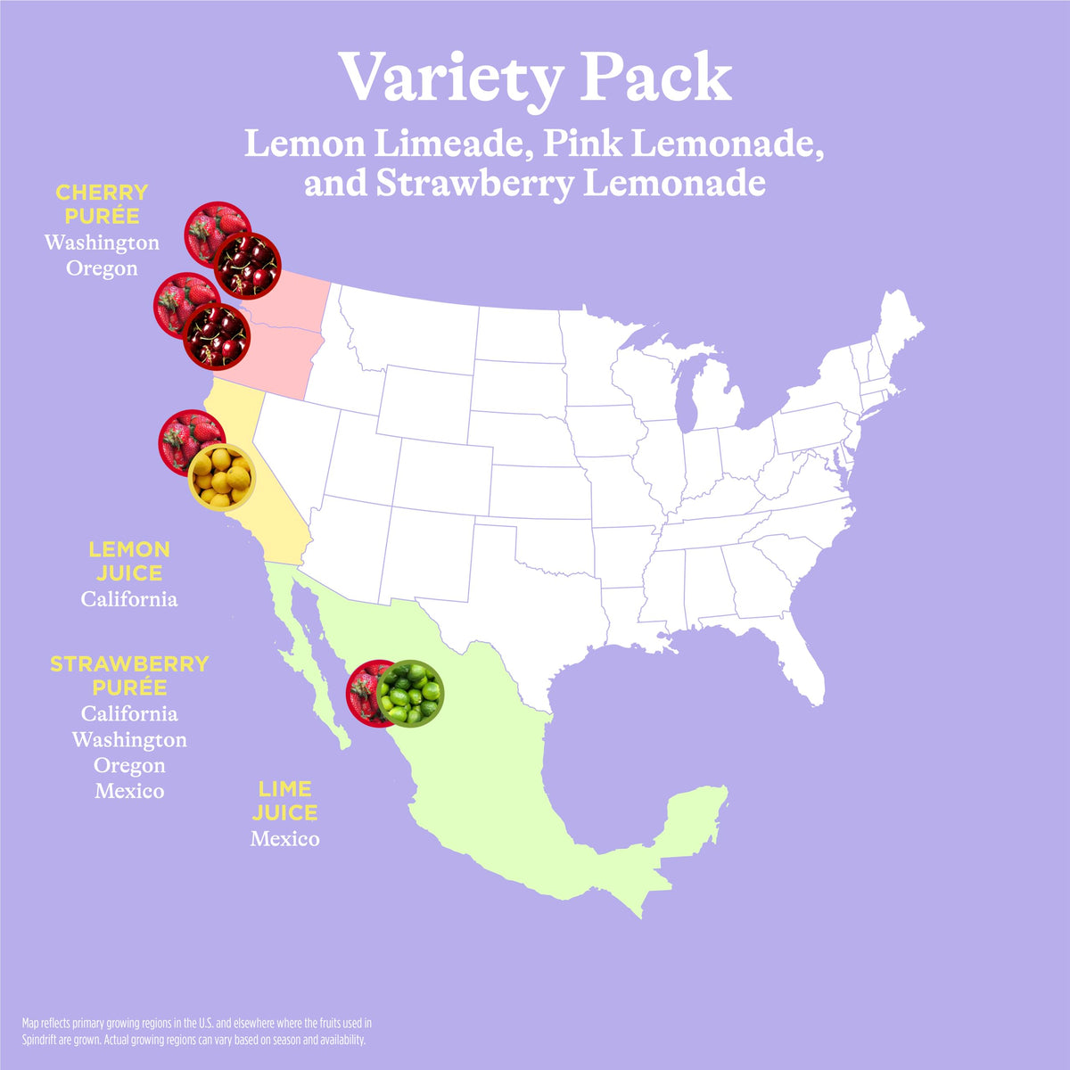 Spindrift Sparkling Water Variety Pack with Real Fruit