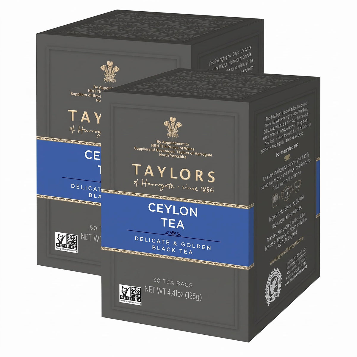 Taylors of Harrogate Decaffeinated Breakfast tea