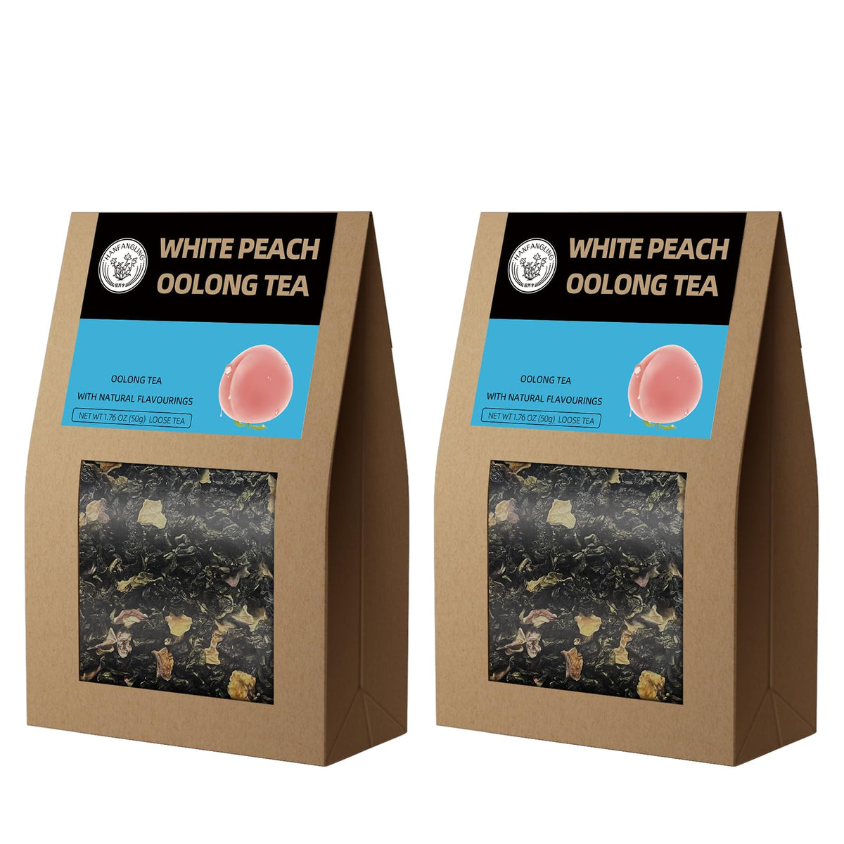 HANFANGLING Oolong Tea 100% Natural Loose Leaf Total 1.76oz