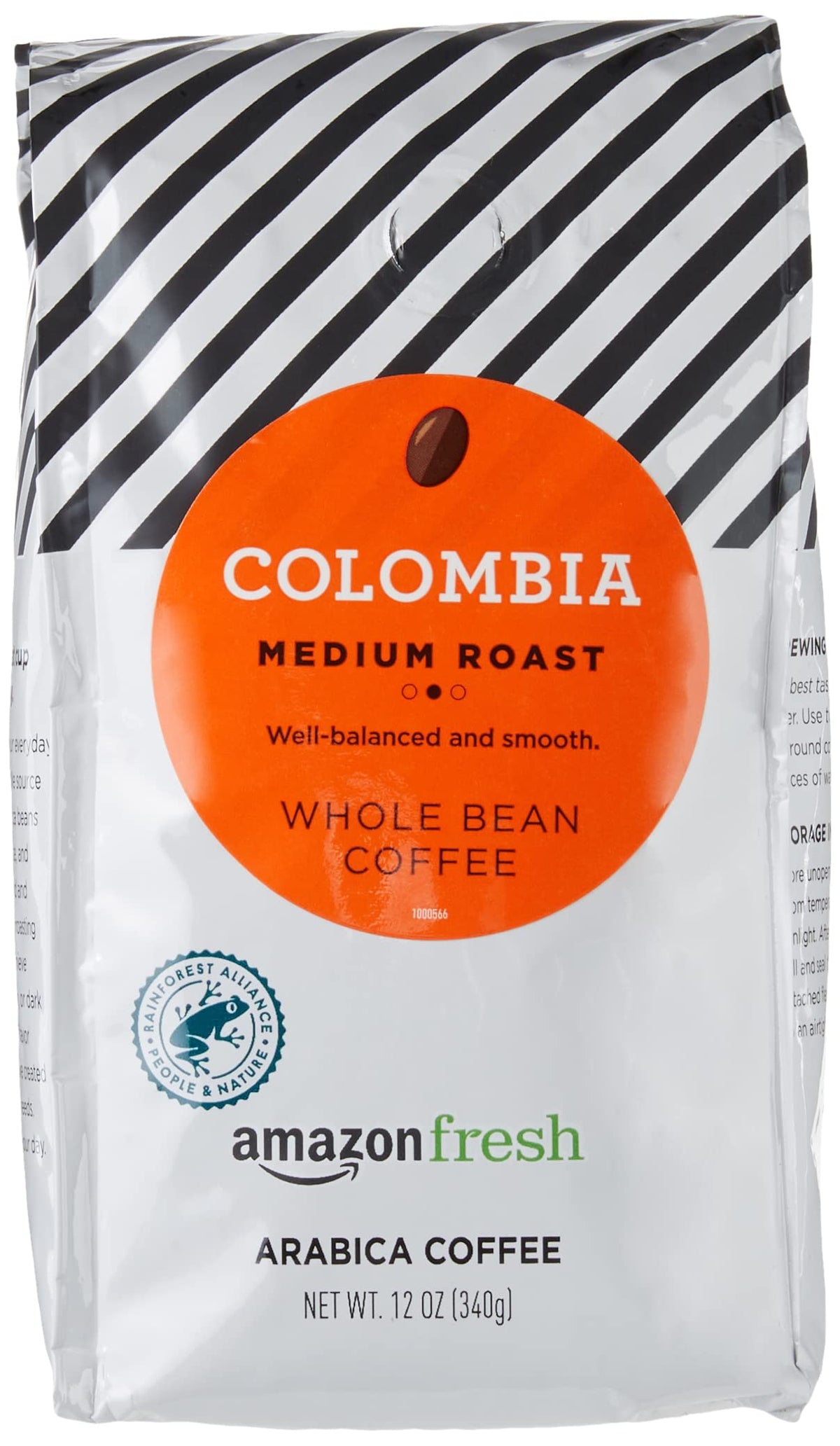 Amazon Fresh Whole Bean Coffee, Medium Roast Blend