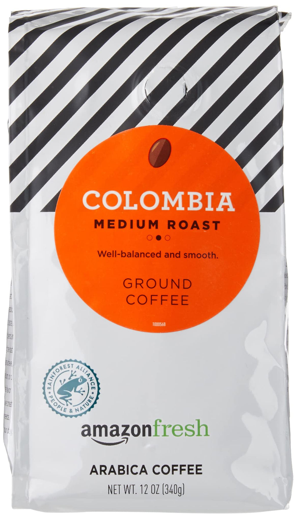 Amazon Fresh Ground Coffee, Medium Roast