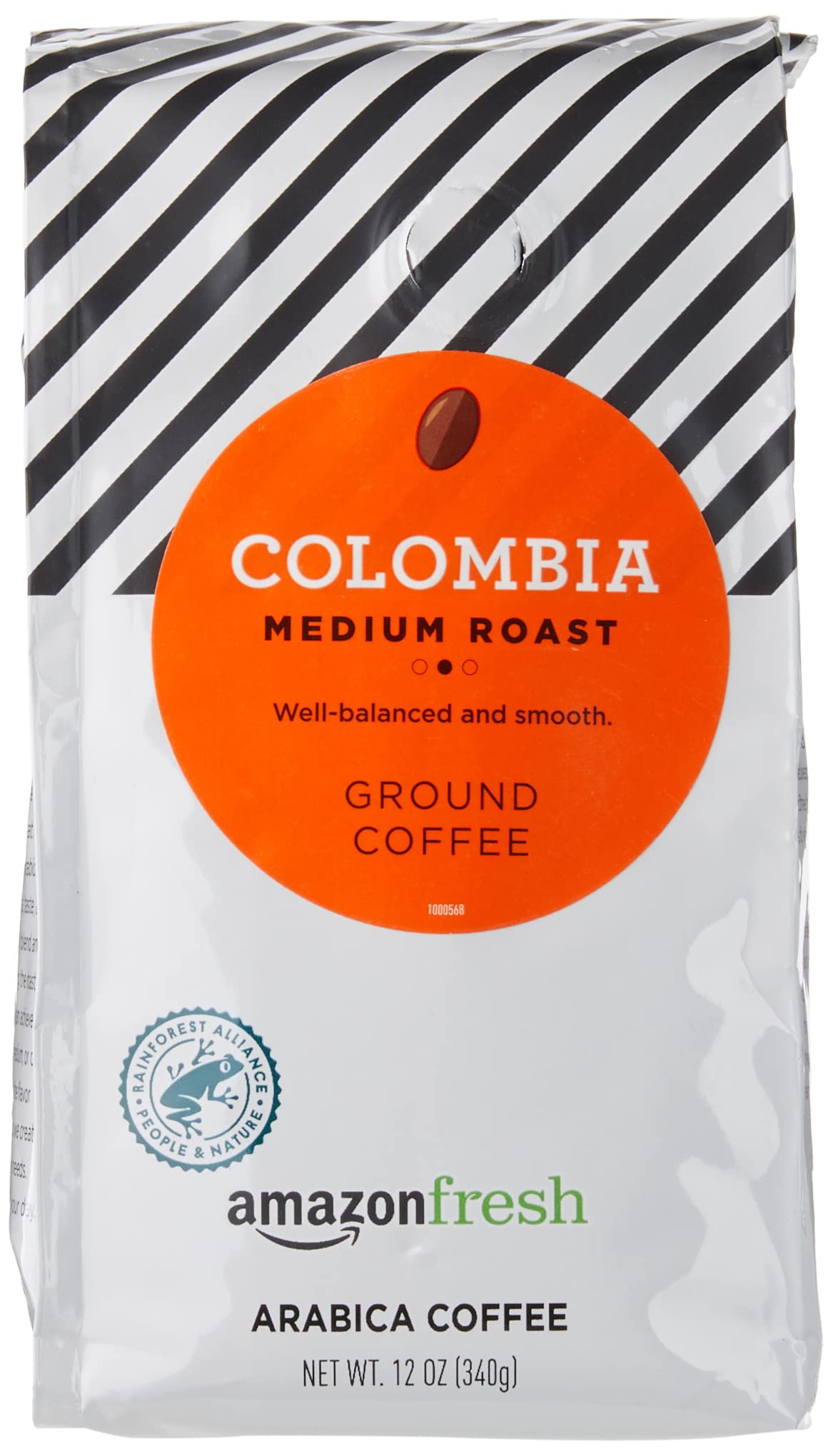 Amazon Fresh Ground Coffee, Medium Roast