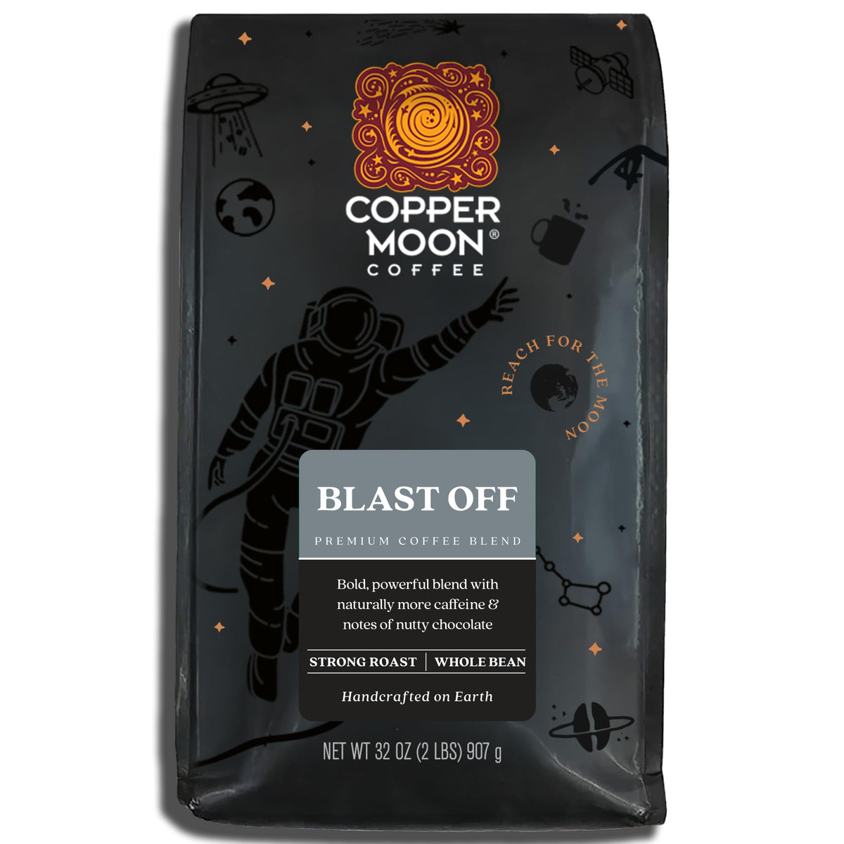 Copper Moon Dark Roast Whole Bean Coffee 1