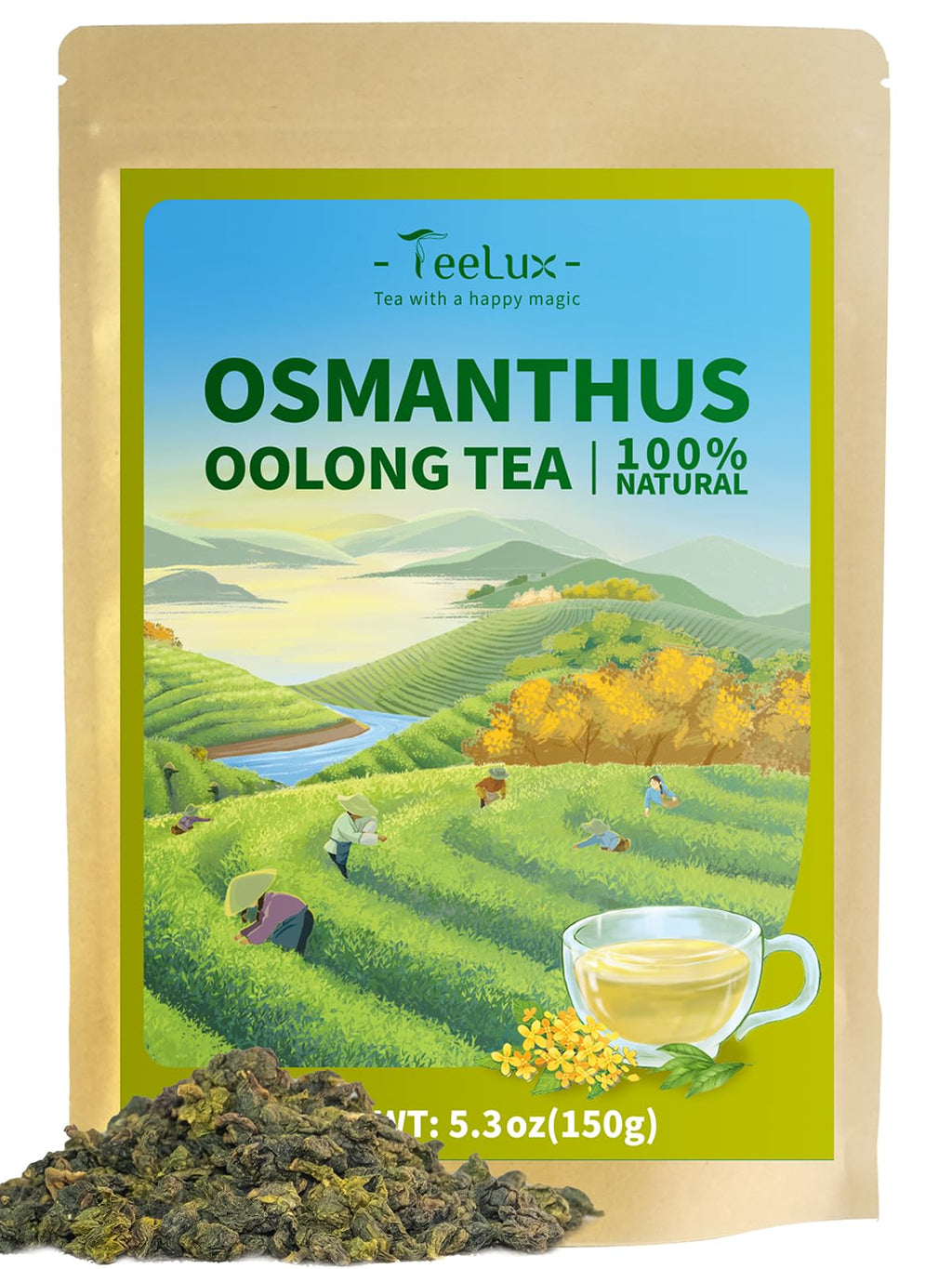 TeeLux Green Tea Loose Leaf