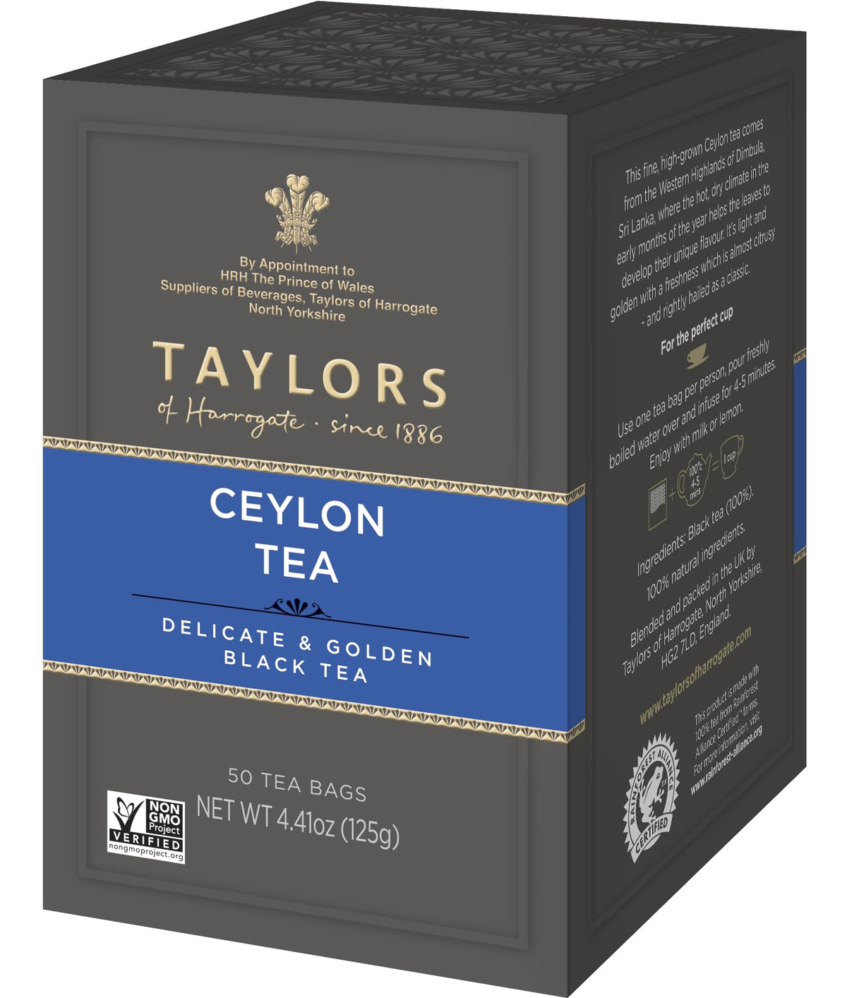 Taylors of Harrogate Decaffeinated Breakfast tea