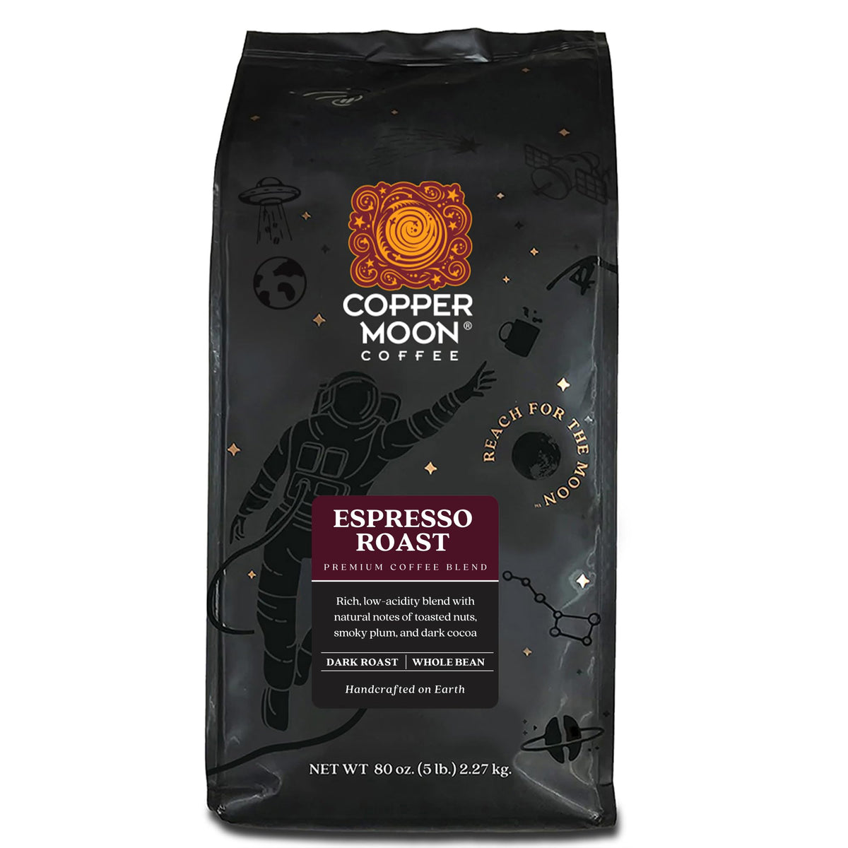 Copper Moon Dark Roast Whole Bean Coffee 1