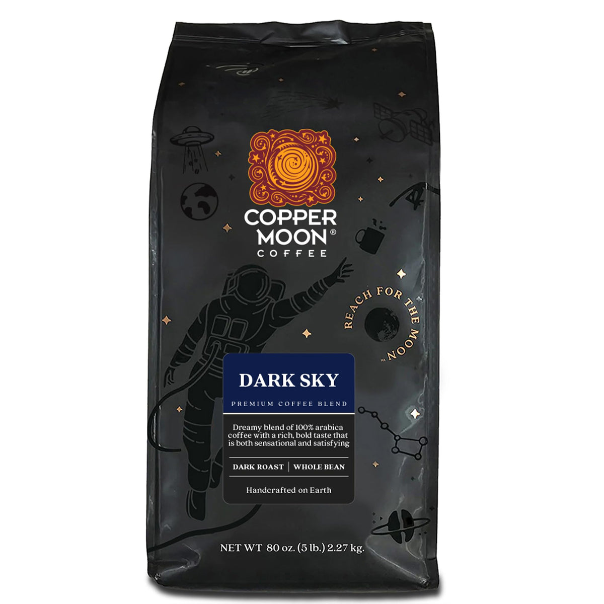 Copper Moon Dark Roast Whole Bean Coffee 1