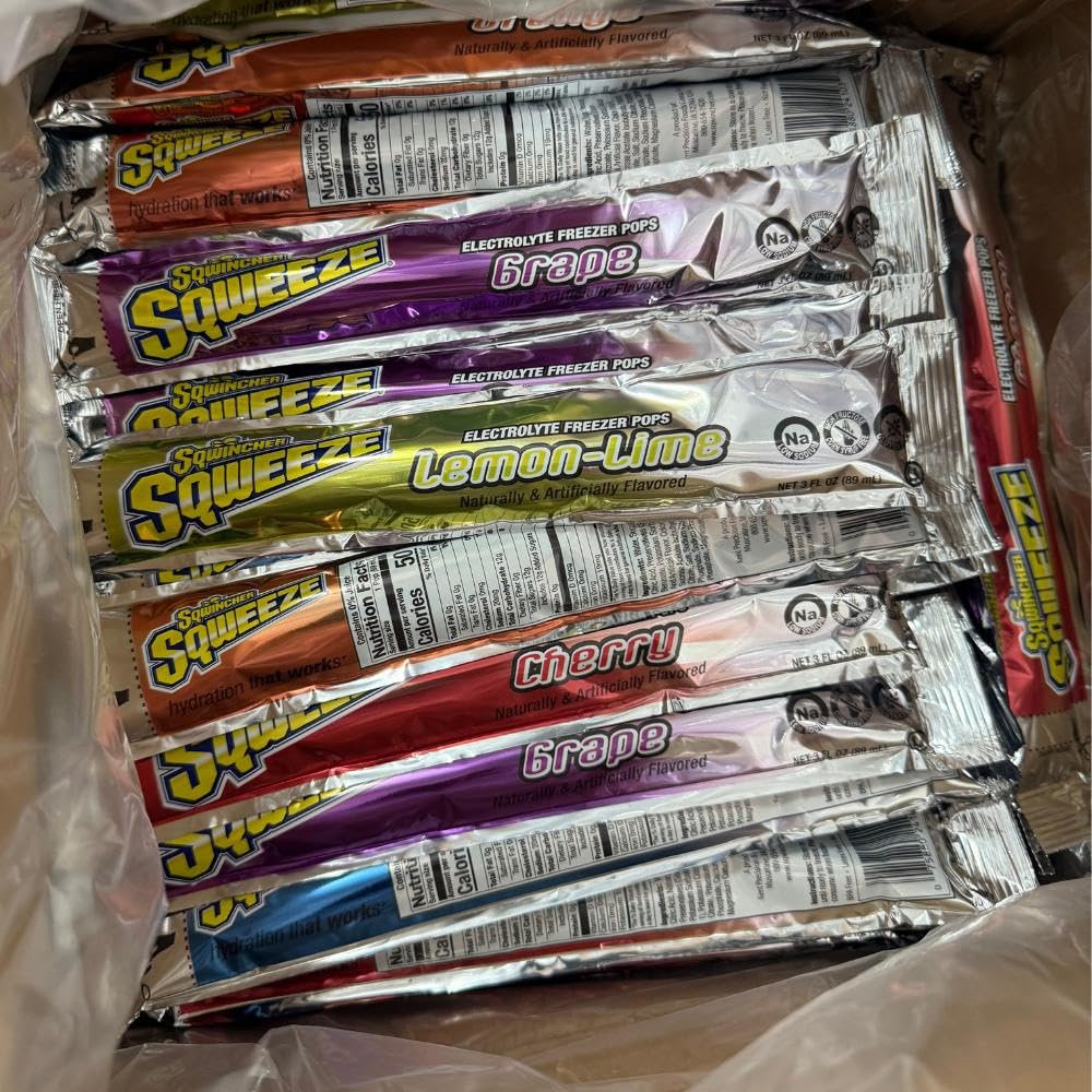 Waterpallets Sqwiincher ZERO Sqweeze Electrolyte Freezer Pops Full Pallet