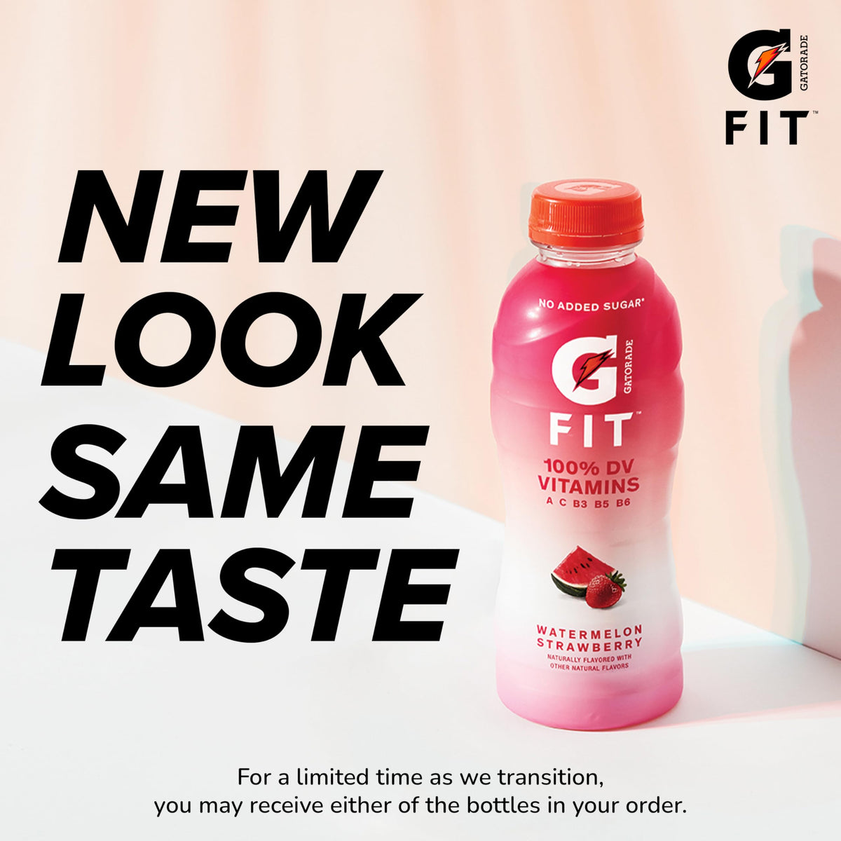 Gatorade Fit Electrolyte Beverage, Healthy Real Hydration