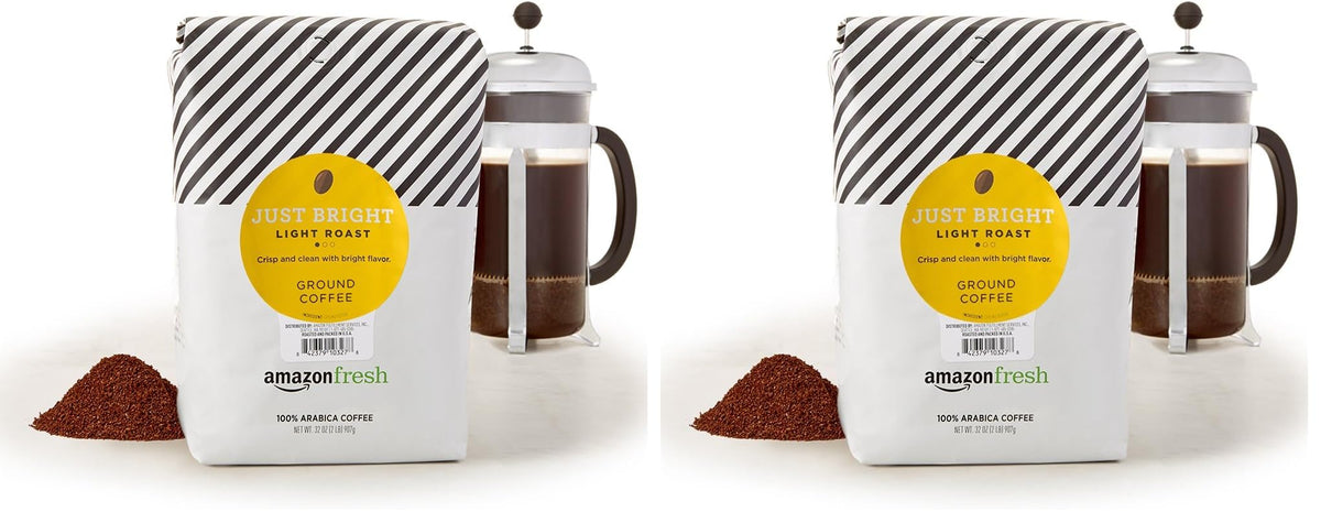 Amazon Fresh Ground Coffee, Medium Roast