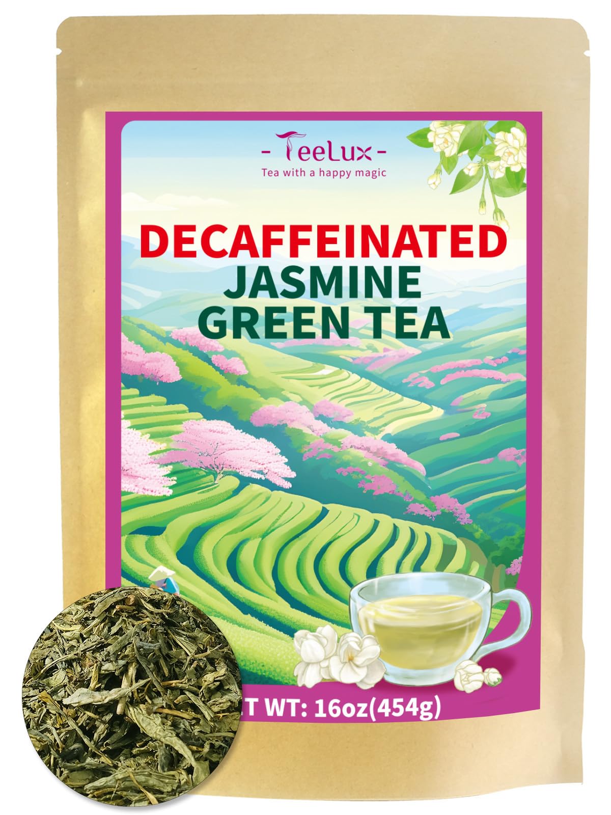 TeeLux Green Tea Loose Leaf