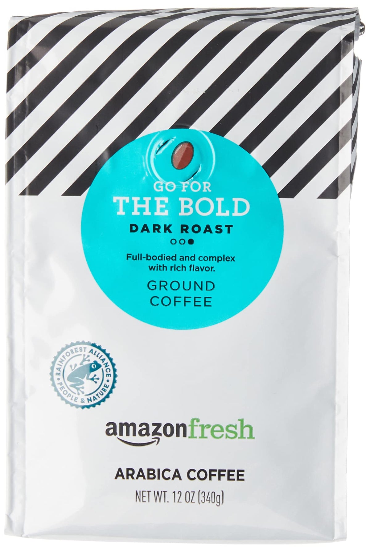 Amazon Fresh Ground Coffee, Medium Roast