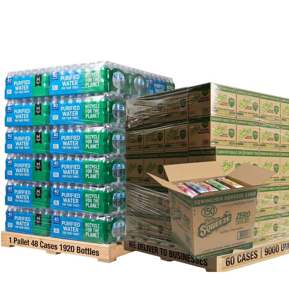 Sqwincher ZERO Sqweeze Electrolyte Freezer Pops Full Pallet
