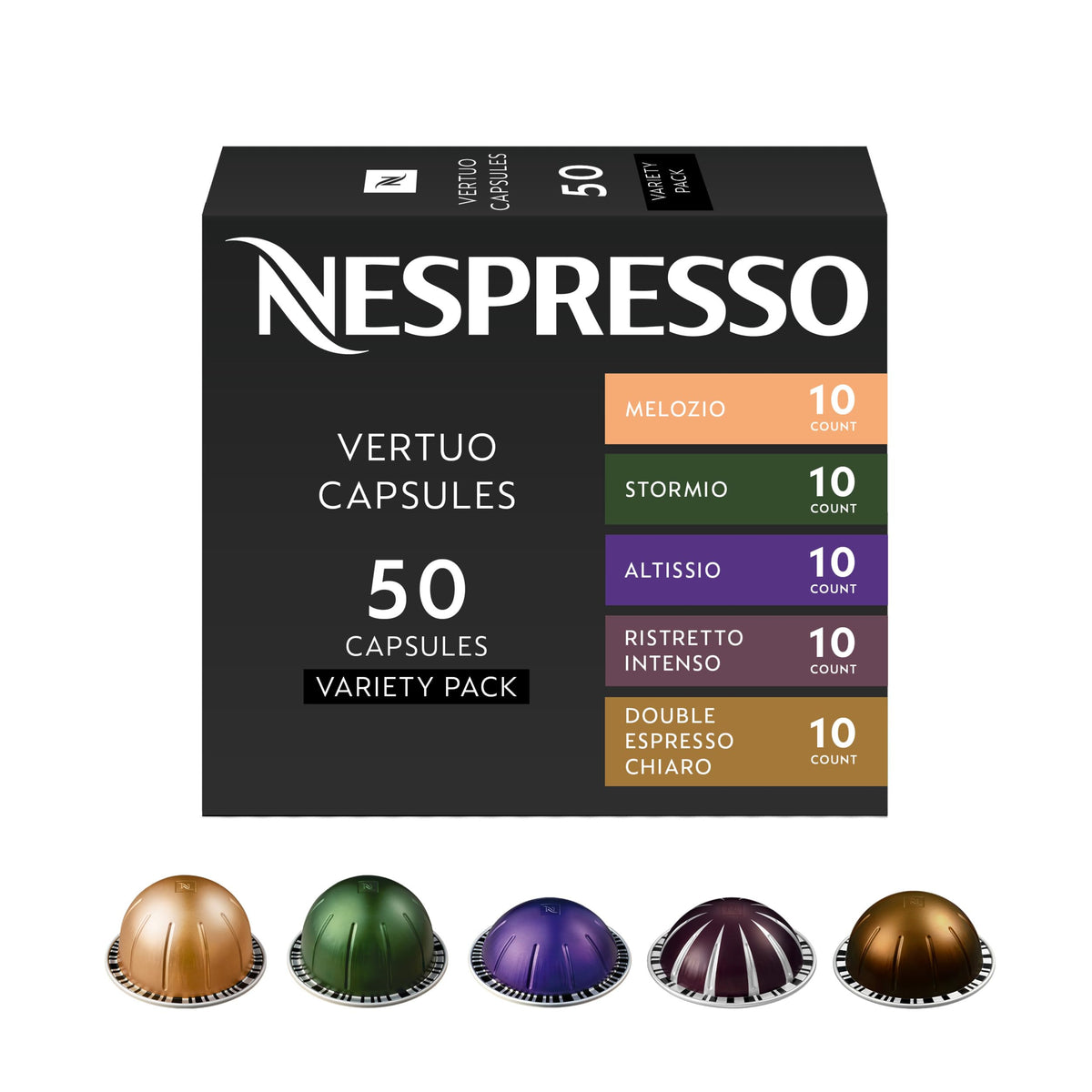 Nespresso Vertuo Coffee Capsules Variety Pack for Vertuo Machines
